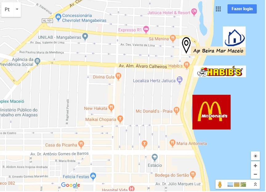 Apartamento Beira Mar Maceio Exterior foto